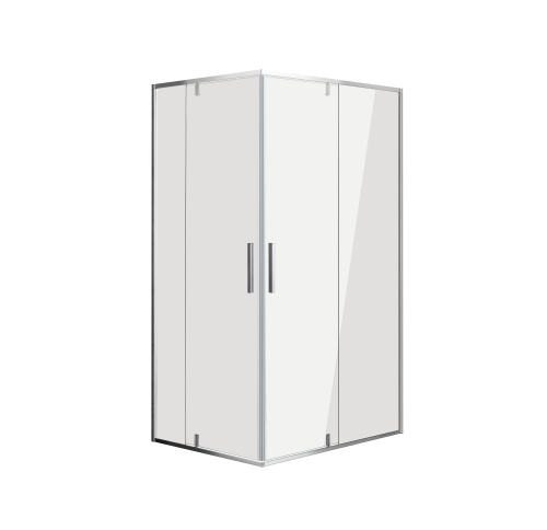 Душевой уголок Grossman Forta GR-1280RFo 120х80 стекло прозрачное профиль хром глянцевый без поддона